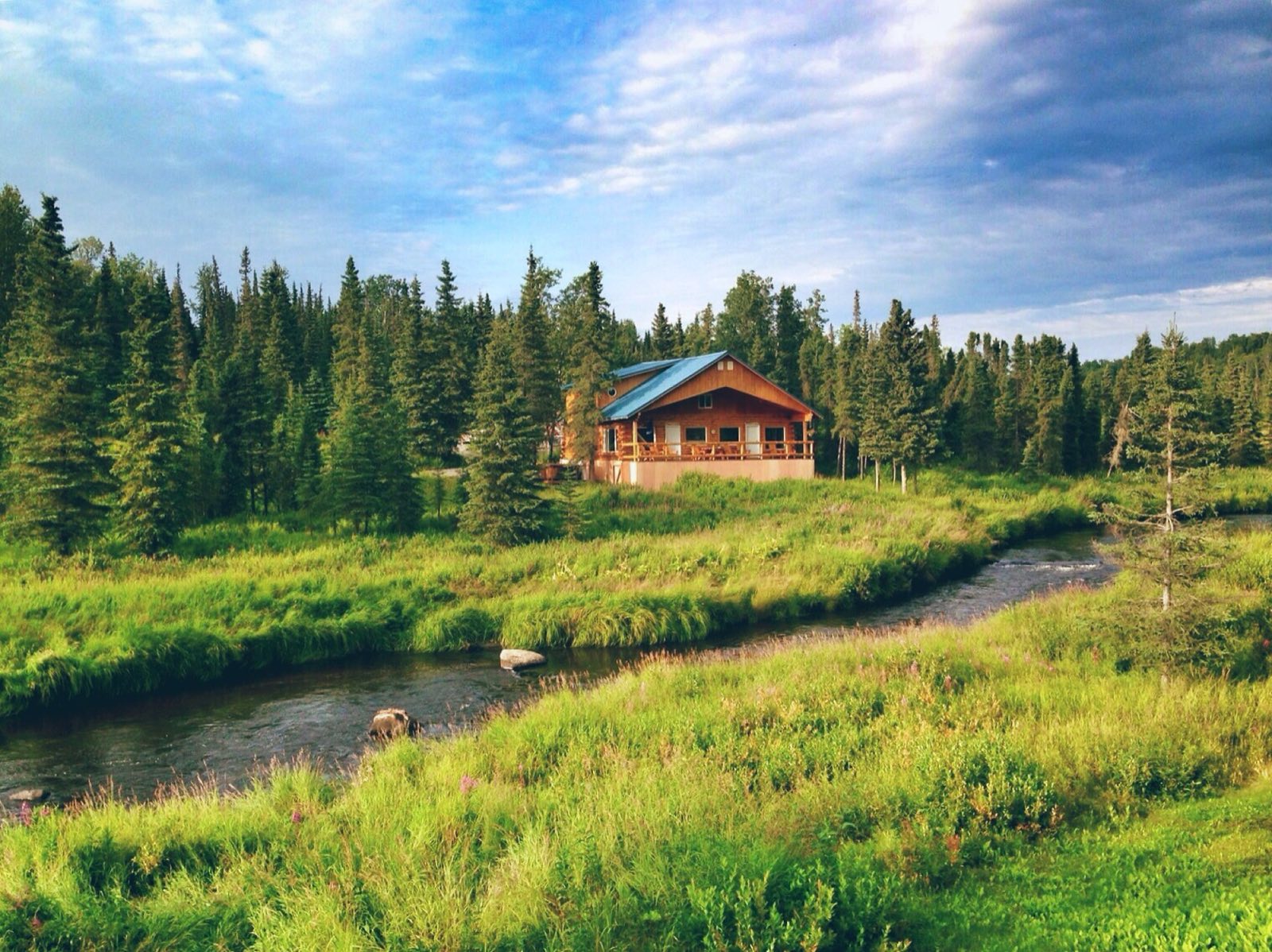 Knepper's Alaska Fishcamp lodge on the Kenai Peninsula